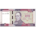 Banknote, Liberia, 5 Dollars, 2016, Undated (2016), KM:26d, UNC(65-70)