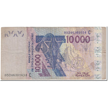 Banknote, West African States, 10,000 Francs, 2003, Undated (2003), KM:718Ka