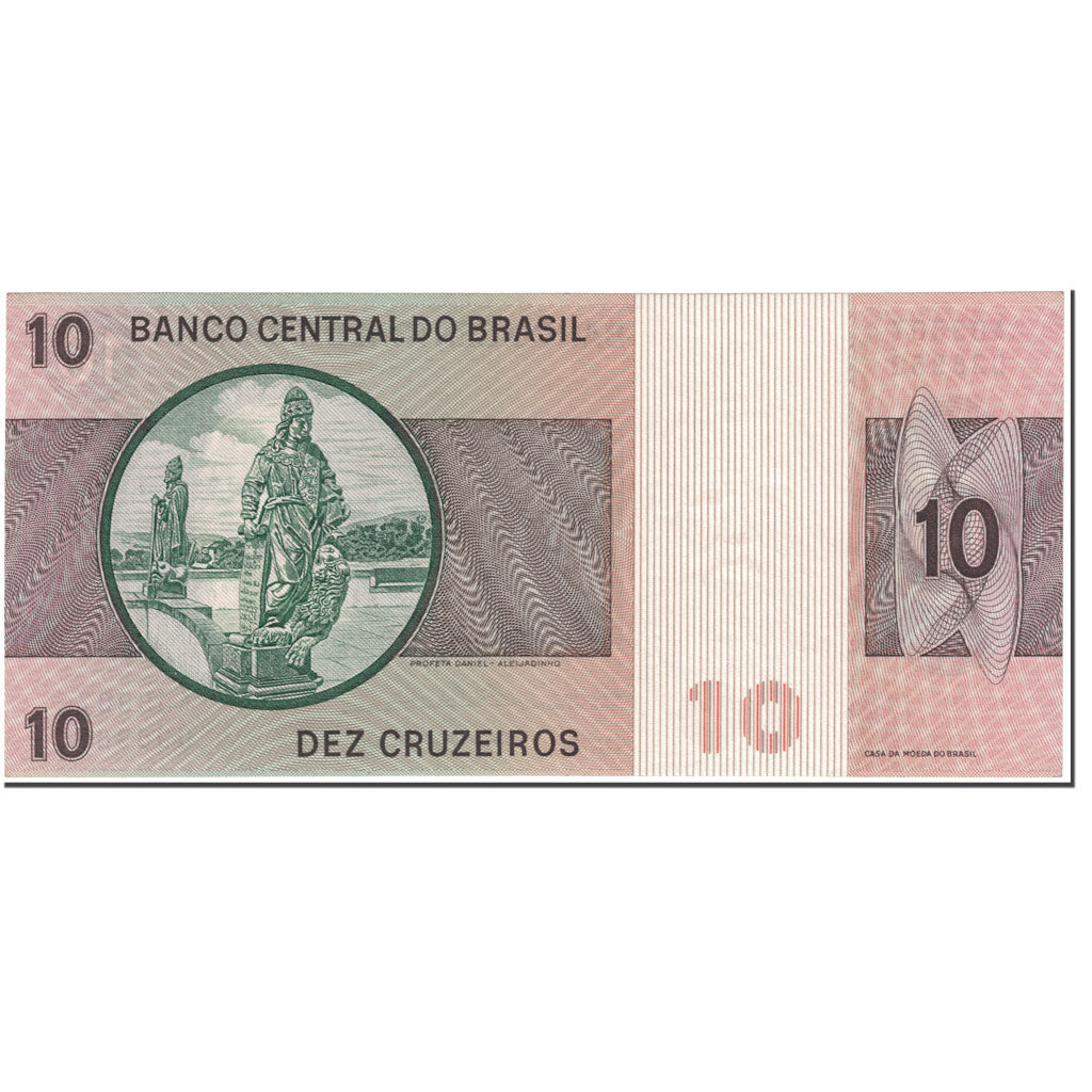 Banknote, Brazil, 10 Cruzeiros, 1970-1978, Undated (1970-1978), KM:193a