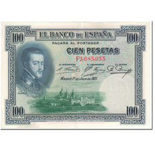 Banknote, Spain, 100 Pesetas, 1925, 1925-07-01, KM:69c, AU(55-58)