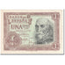 Banknote, Spain, 1 Peseta, 1953, 1953-07-22, KM:144a, AU(50-53)