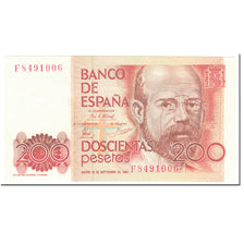 Banknote, Spain, 200 Pesetas, 1980, 1980-09-16, KM:156, UNC(65-70)