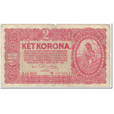 Banknote, Hungary, 2 Korona, 1920, 1920-01-01, KM:58, VG(8-10)