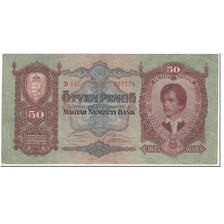 Banknote, Hungary, 50 Pengö, 1932, 1932-10-01, KM:99, AU(55-58)