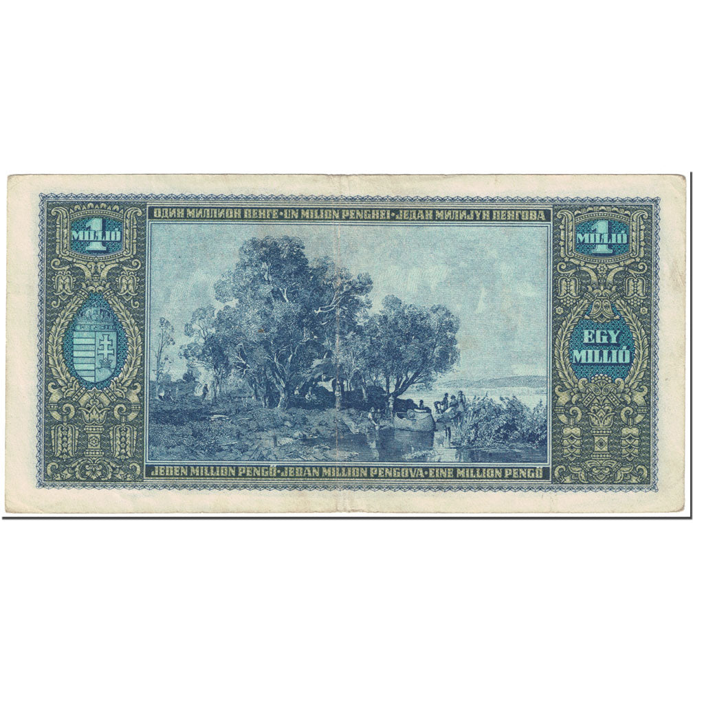 Geldschein, Ungarn, 1,000,000 Pengö, 1945, 1945-11-16, KM:122, SS