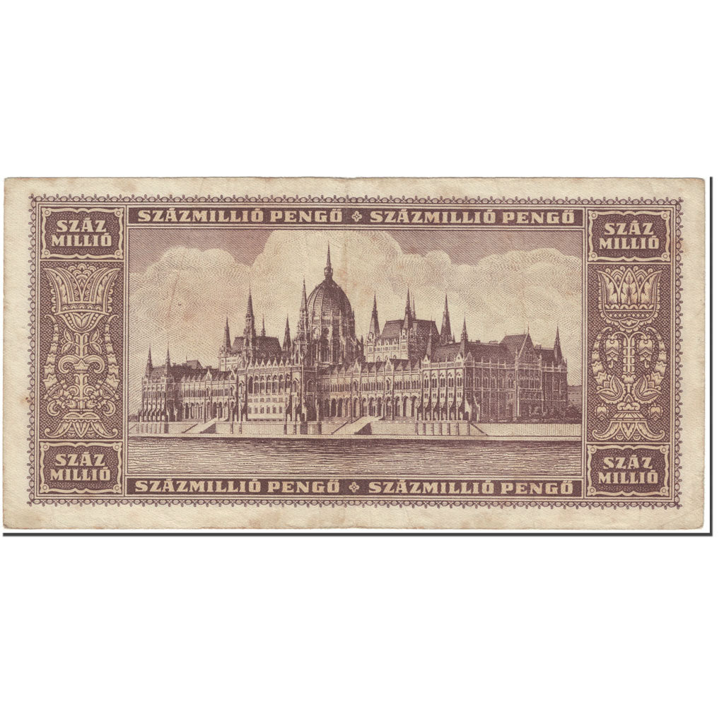 Geldschein, Ungarn, 100,000,000 Pengö, 1946, 1946-03-18, KM:124, SS