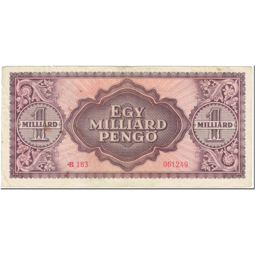 Banknote, Hungary, 1 Milliard Pengö, 1946, 1946-03-18, KM:125, EF(40-45)