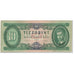 Banknote, Hungary, 10 Forint, 1969, 1969-06-30, KM:168d, VF(20-25)