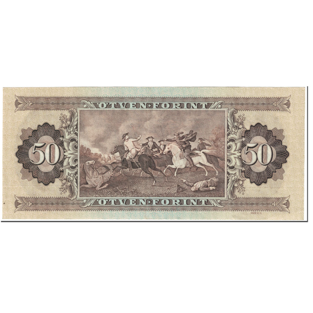 Banknote, Hungary, 50 Forint, 1969, 1969-06-30, KM:170b, EF(40-45)