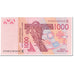 Biljet, West Afrikaanse Staten, 1000 Francs, 2003, Undated (2003), KM:715Ka, SPL