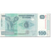Biljet, Democratische Republiek Congo, 100 Francs, 2013, 2003-06-30, KM:98a