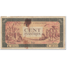 Banknote, FRENCH INDO-CHINA, 100 Piastres, 1942-1945, Undated (1942-1945)