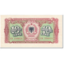 Banknote, Albania, 10 Lekë, 1957, Undated (1957), KM:28a, UNC(63)