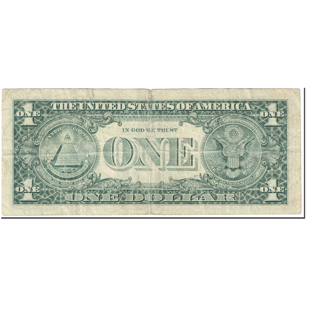 Banknote, United States, One Dollar, 1988, 1988A, KM:3852, VF(20-25)