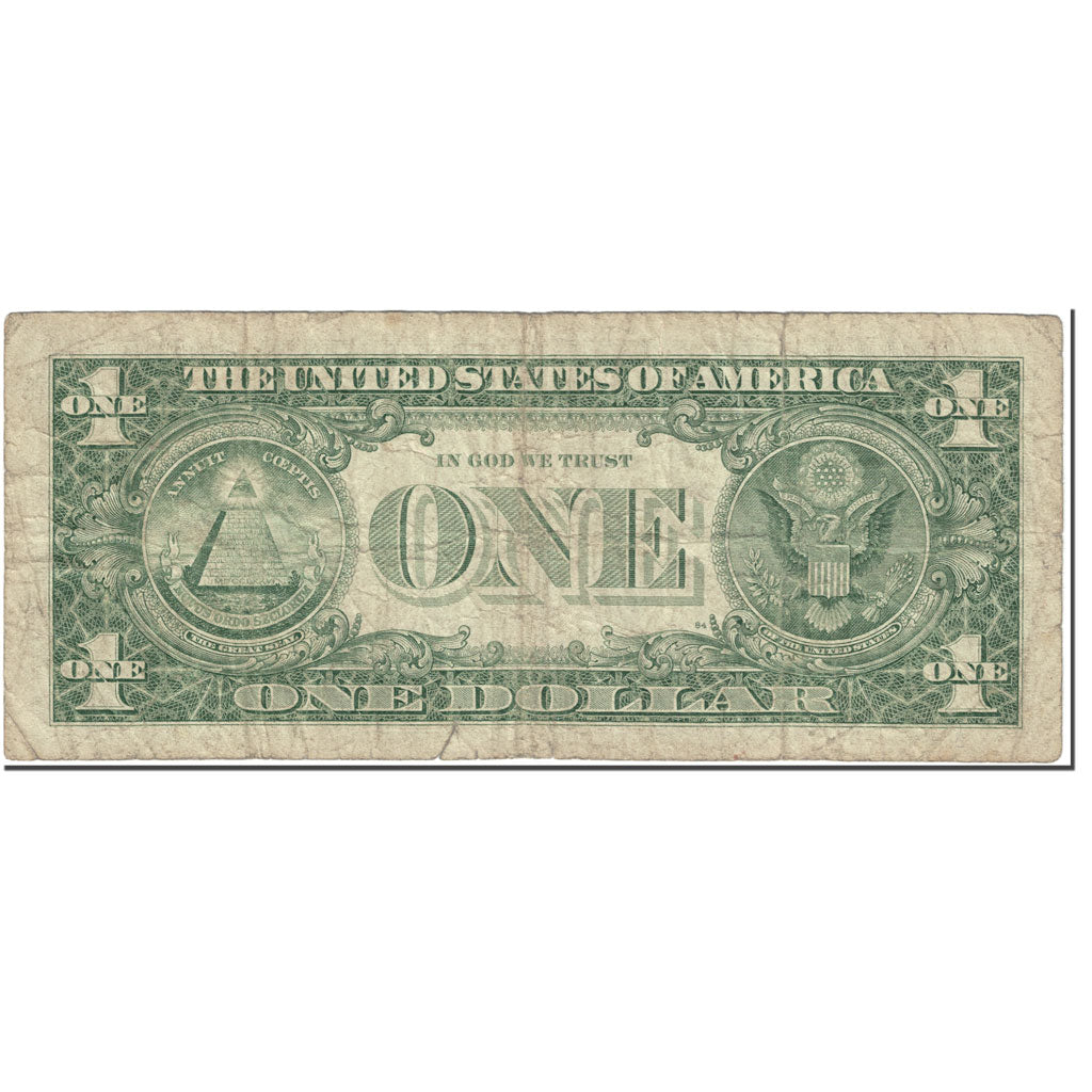 Banknote, United States, One Dollar, 1985, Undated (1985), KM:3711, VF(20-25)