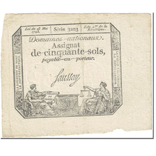 Frankreich, 50 Sols, 1973, 1793-05-23, SS, KM:A70b