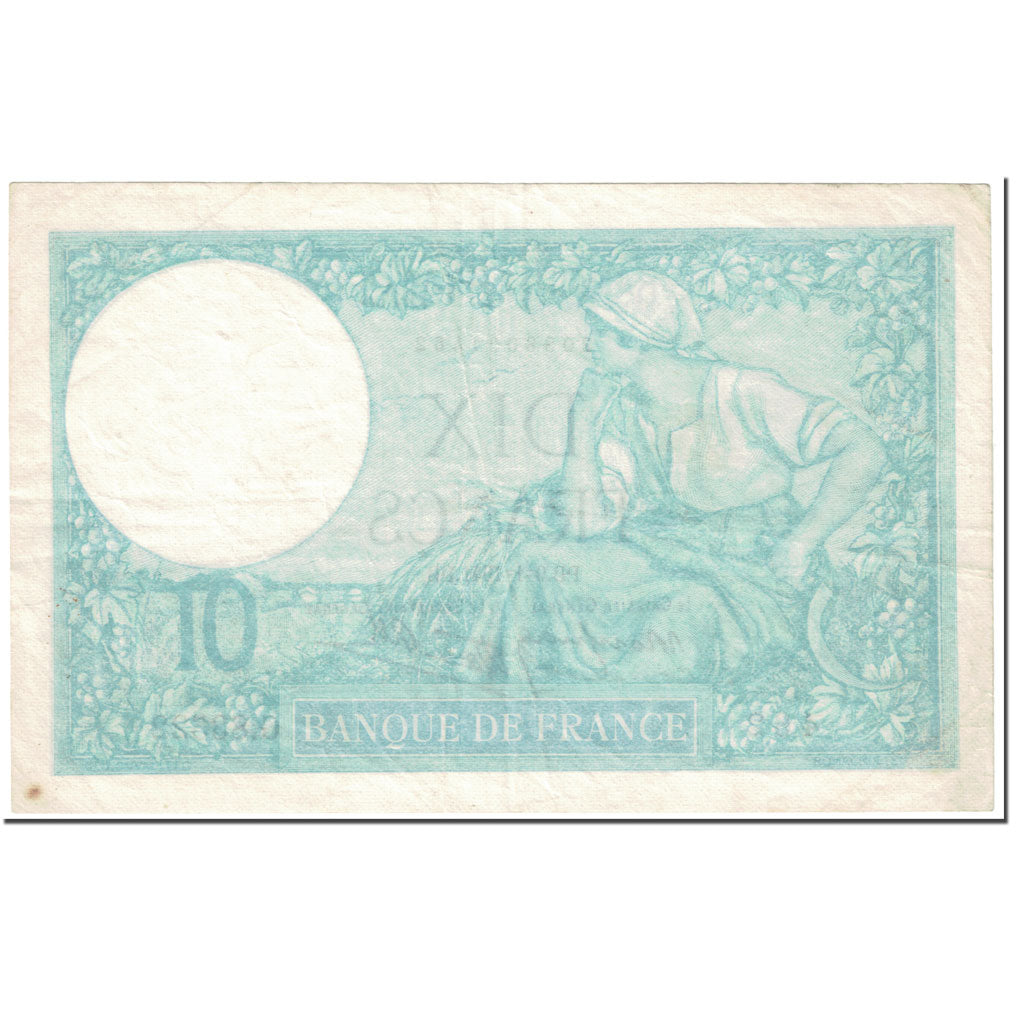 Frankreich, 10 Francs, 10 F 1916-1942 ''Minerve'', 1941, 1941-01-09, SS