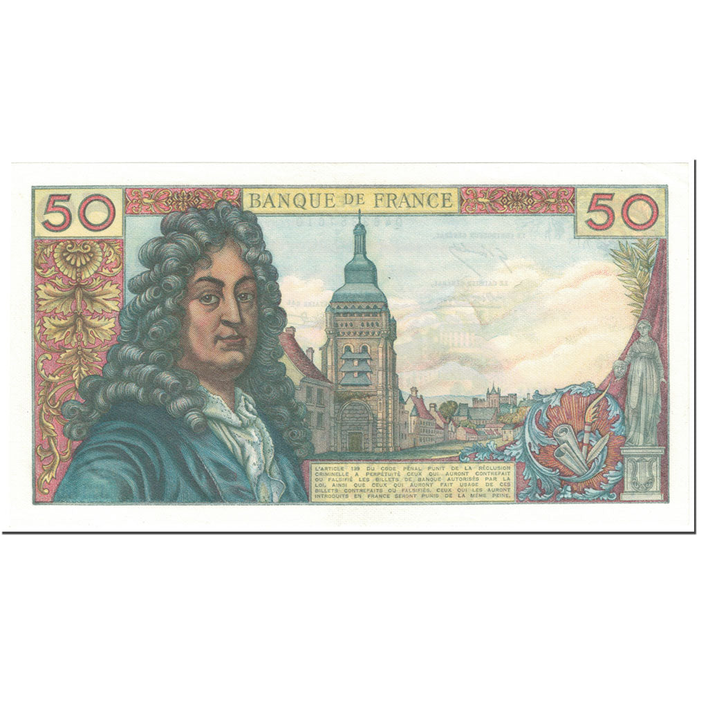 France, 50 Francs, 50 F 1962-1976 ''Racine'', 1971, 1964-11-05, UNC(65-70)
