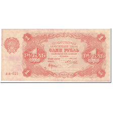 Banknote, Russia, 1 Ruble, 1922, Undated (1922), KM:127, EF(40-45)