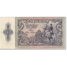 Banknote, Austria, 10 Schilling, 1950, 1950-01-02, KM:128, VF(20-25)