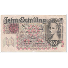 Banknote, Austria, 10 Schilling, 1946, 1946-02-02, KM:122, VG(8-10)