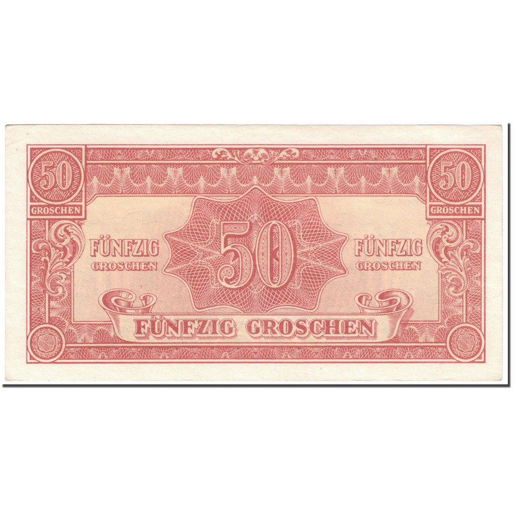 Banknote, Austria, 50 Groschen, 1944, Undated (1944), KM:102b, AU(55-58)