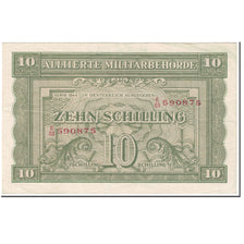 Banknote, Austria, 10 Schilling, 1944, Undated (1944), KM:106, EF(40-45)