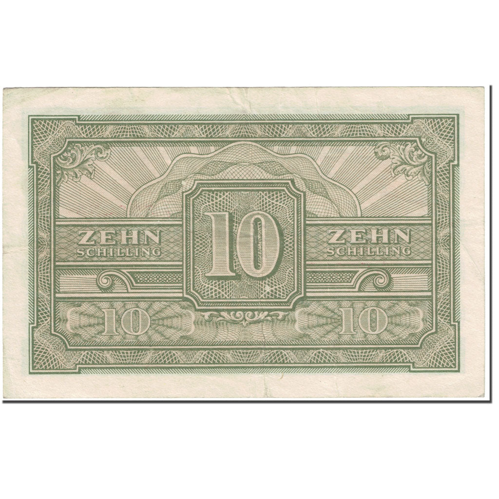 Banknote, Austria, 10 Schilling, 1944, Undated (1944), KM:106, EF(40-45)