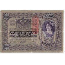 Banknote, Austria, 10,000 Kronen, 1919, Undated (1919), KM:64, VF(20-25)