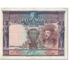 Banknote, Spain, 1000 Pesetas, 1936, OLD DATE 1925-07-01, KM:70c, VF(20-25)