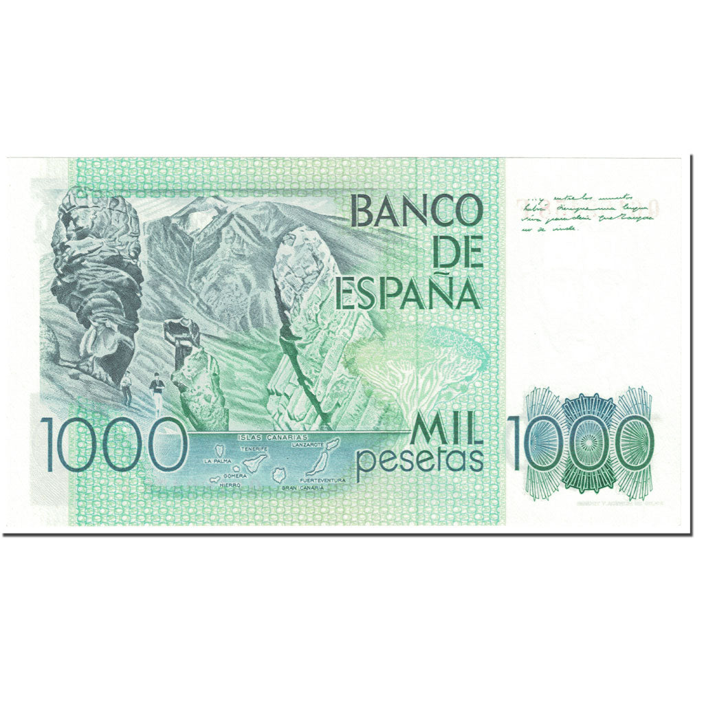 Banconote, Spagna, 1000 Pesetas, 1979, 1979-10-23, KM:158, FDS