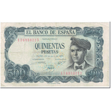 Banknote, Spain, 500 Pesetas, 1971, 1971-07-23, KM:153a, EF(40-45)