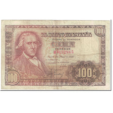 Banknote, Spain, 100 Pesetas, 1948, 1948-05-02, KM:137a, VF(20-25)
