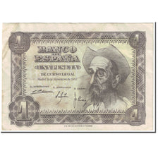 Billet, Espagne, 1 Peseta, 1951, 1951-11-19, KM:139a, TTB