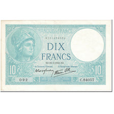 Frankreich, 10 Francs, 10 F 1916-1942 ''Minerve'', 1941, 1941-01-16, SS+