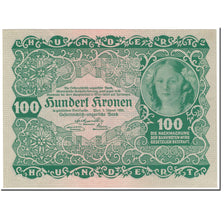 Banknote, Austria, 100 Kronen, 1922, 1922-01-02, KM:77, UNC(65-70)