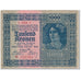 Banknote, Austria, 1000 Kronen, 1922, 1922-01-02, KM:78, UNC(65-70)