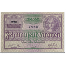 Banknote, Austria, 10,000 Kronen, 1924, 1924-01-02, KM:85, EF(40-45)