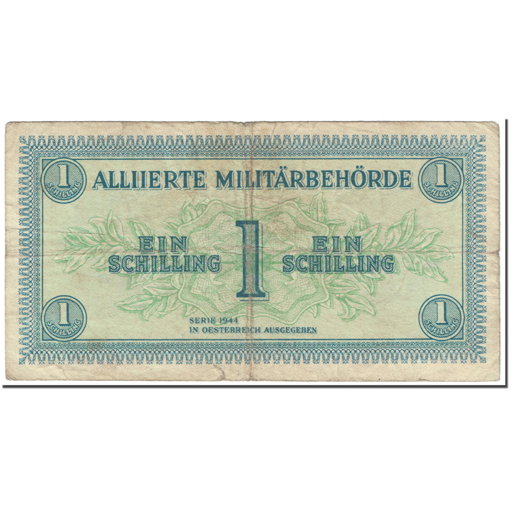 Banknote, Austria, 1 Schilling, 1944, SÉRIE 1944., KM:103a, VF(20-25)