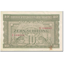 Banknote, Austria, 10 Schilling, 1944, SÉRIE 1944., KM:106, EF(40-45)