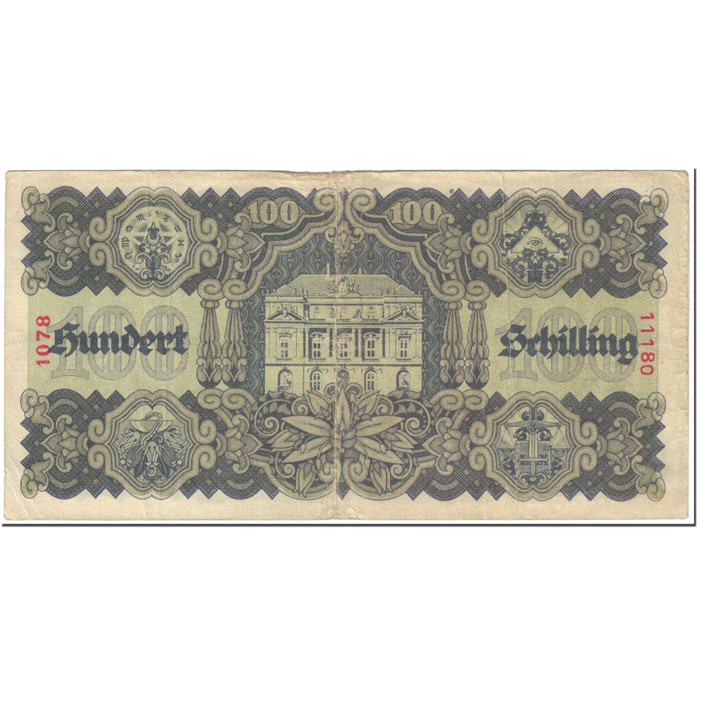 Banknote, Austria, 100 Schilling, 1945, 1945-05-29, KM:118, VF(20-25)
