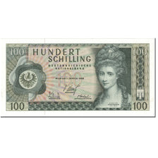 Banknote, Austria, 100 Schilling, 1969, 1969-01-02, KM:145a, UNC(65-70)