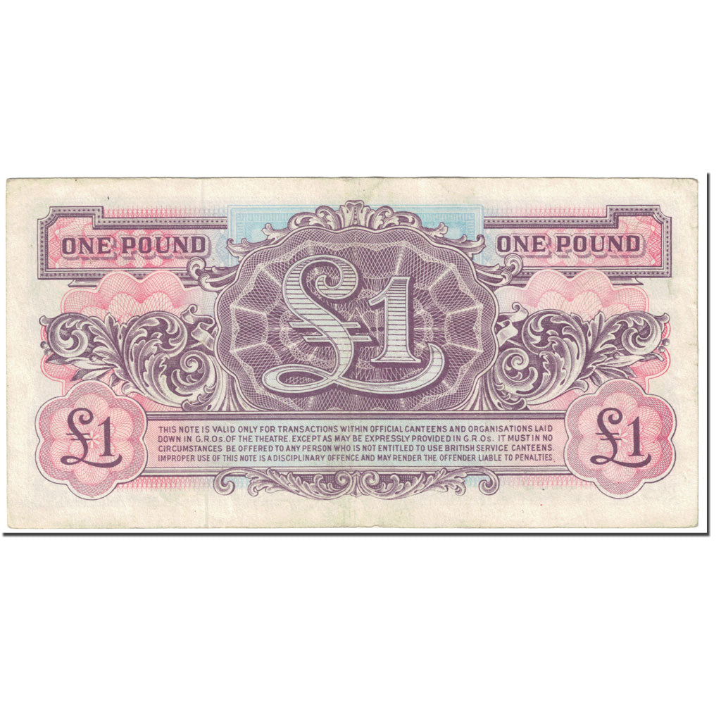 Banknote, Great Britain, 1 Pound, 1948, Undated (1948), KM:M22a, EF(40-45)