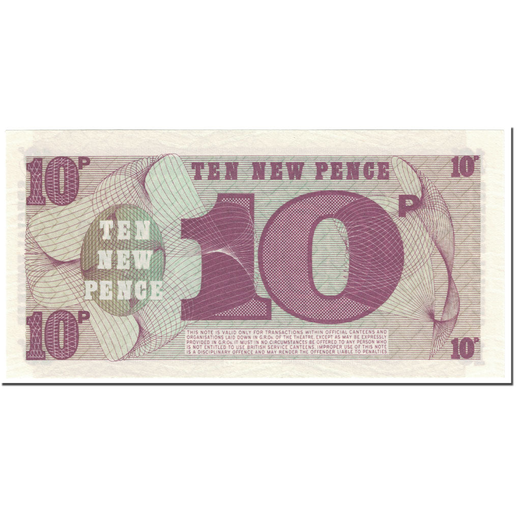 Banknote, Great Britain, 10 New Pence, 1972, Undated (1972), KM:M48, UNC(65-70)