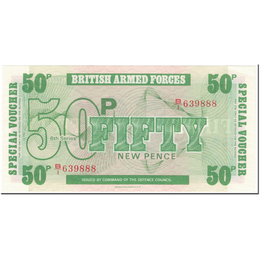 Banknote, Great Britain, 50 New Pence, 1972, Undated (1972), KM:M49, UNC(65-70)