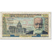 Frankrijk, 5 Nouveaux Francs on 500 Francs, 1955-1959 Overprinted with