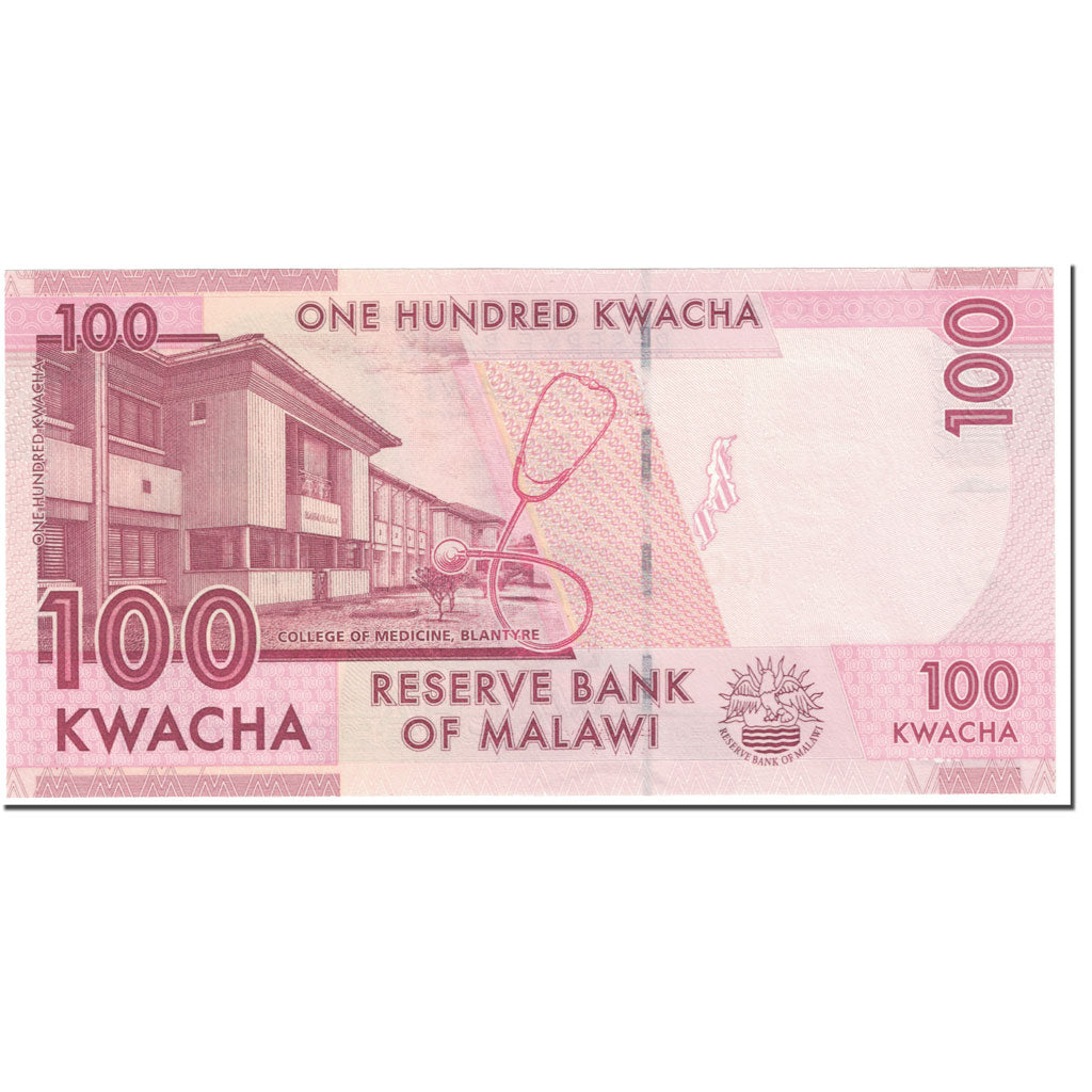 Banknote, Malawi, 100 Kwacha, 2013, 2013-01-01, KM:59, UNC(65-70)