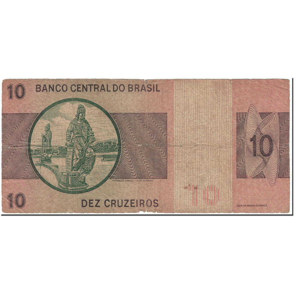 Billet, Brésil, 10 Cruzeiros, 1974, Undated (1974), KM:193b, B