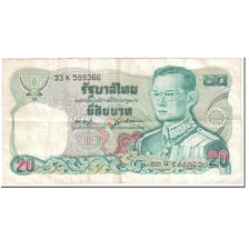 Biljet, Thailand, 20 Baht, 1981, Undated (1981), KM:88, TB