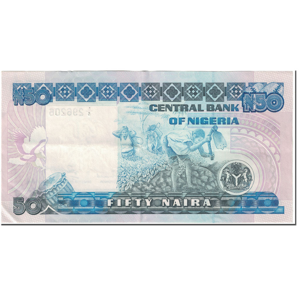 Billet, Nigéria, 50 Naira, 1991, Undated (1991), KM:27b, TTB